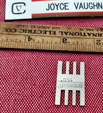 Vtg  .054 / .060 Go / NO Go Gage Gauge  ~ Telephone Repair   Bell system