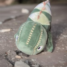 Wilkos 10 Soft Toy Green Chameleon Lizard Stuffed Animal Plush Stuffed Animal Hs