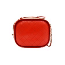 Chanel Quilted Leather Vanity Case Crossbody ...