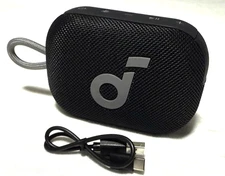 ANKER Soundcore Select 4 Go Bluetooth Shower Speaker IP67 Waterproof 20h BLACK