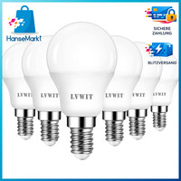 LED Leuchtmittel E14 Tropfenform 6,5W 6500K 806Lm 6Er Pack Kaltweiß 6 StüCk