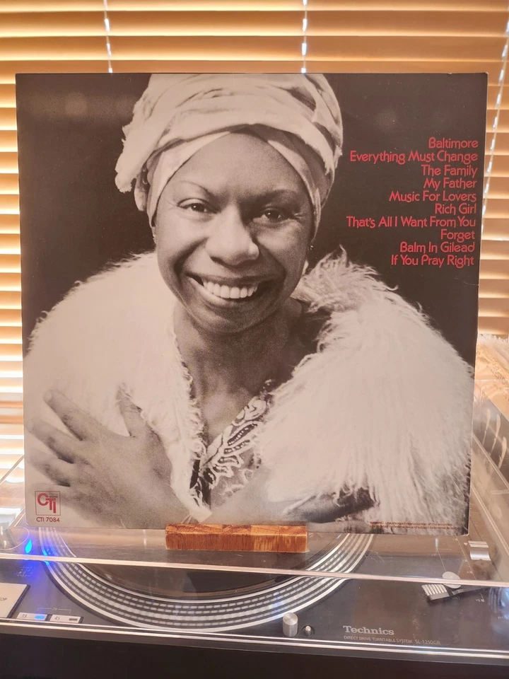 Nina Simone, Baltimore, 1978 1st CTI Stereo, CTI-7084, EX/EX Foto 2 de 4