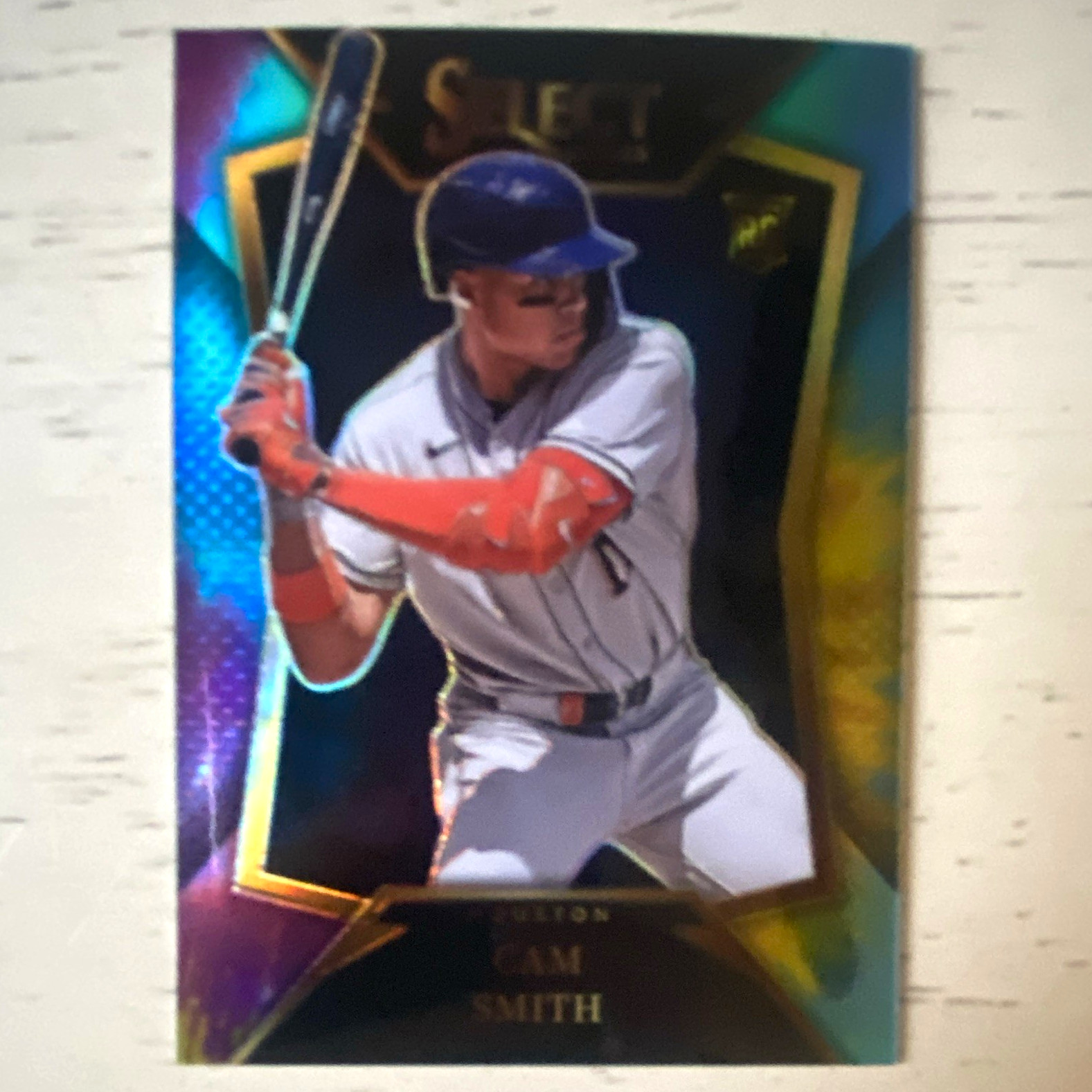 Panini 2025 Select Cam Smith Houston Astros #5 tie-die Serial Numbered 20/25