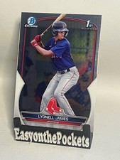 2023 Bowman Chrome 1st Bowman Lyonell James RC #BCP-118 Red Sox
