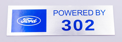 #ad #ad Ford “Powered By 302” Decal – Vintage Small Block Ford Performance Decal PAIR $16.49