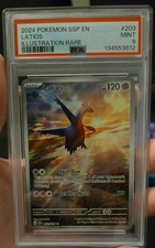 Pokémon 2024 Surging Sparks Latios Illustration Rare #203 | PSA 9 Mint