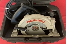 Porter Cable USA Circular Saw 447k (w/brake), w/carrying case,  7-1/4" Blade