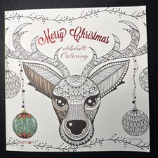 NEW Bendon Merry Christmas Adult Coloring Book Holiday Theme
