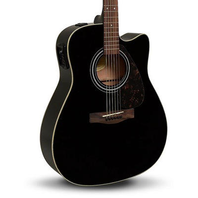 #ad #ad Yamaha FX335C Dreadnought Acoustic Electric Guitar Black $319.99