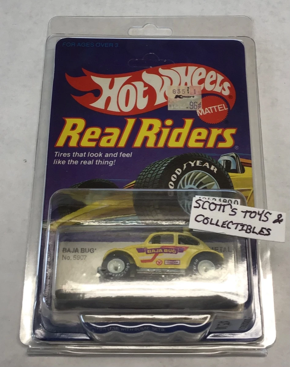 旧いホットウィール　1980年代　リアルライダース BAJA BUG EXCELLENT 1983 HOT WHEELS REAL RIDERS BAJA BUG ORANGE VW REDLINE