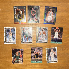 Panini Topps Fleer Boston Celtics NBA 10-Card Lot Tatum Porzingis White