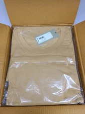 Box Of 12. 4XLT- Big and Tall T-Shirt Gold Goodfellow Short Sleeve