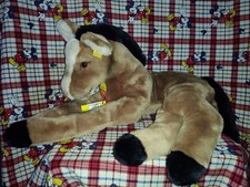 Vintage 1982 Germany Steiff Cosy Pony Horse 5360 Stuffed Plush Animal Toy Nice
