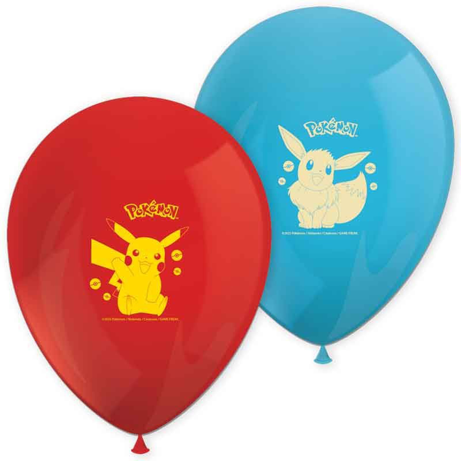 Pokémon Party Balloons Decorations Pikachu Pokemon Party Supplies Latex Balloons