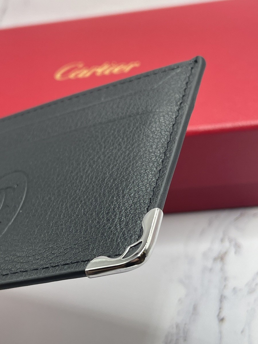 Cartier Cardholder Black Calfskin Must de Cartier Card Wallet - AD