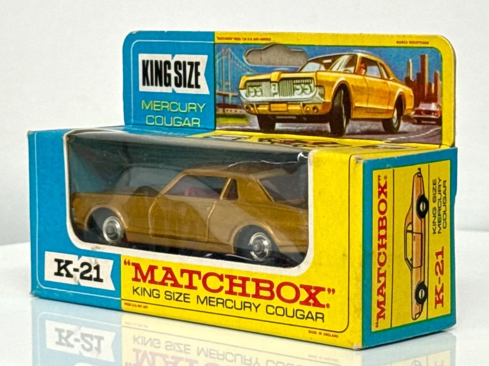 Matchbox - K-21 - King Size - Mercury Cougar - New in Original Box - Image 4 of 4