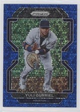 2022 Panini Prizm Tier II Blue Donut Circle Prizm 83/199 Yuli Gurriel #189 0i1b