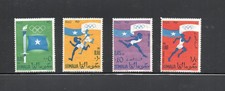 T2328 Somalie 1960 Jeux Olympiques 4v MNH