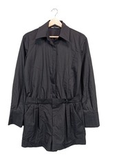 ZARA Tuta corta Donna Pantalone Taglia IT 40 nero stile casual