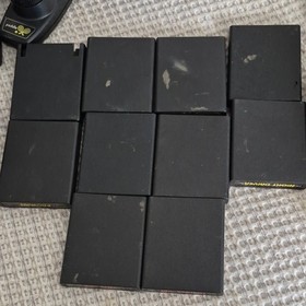 Atari 7800 Black Console Bundle w/ Controllers, Power Adapter, RF, 10 Games