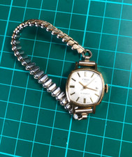 Ladies Swiss GP Oris Star Mechanical Watch on a Rolled Gold Bracelet Running