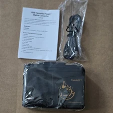 Maypott Portable Cassette Tape Player, Digital Converter USB, PC Compatible