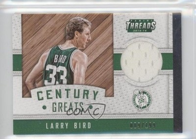 2015-16 Panini Threads Century Greats Threads /199 Larry Bird #11 HOF 07kp