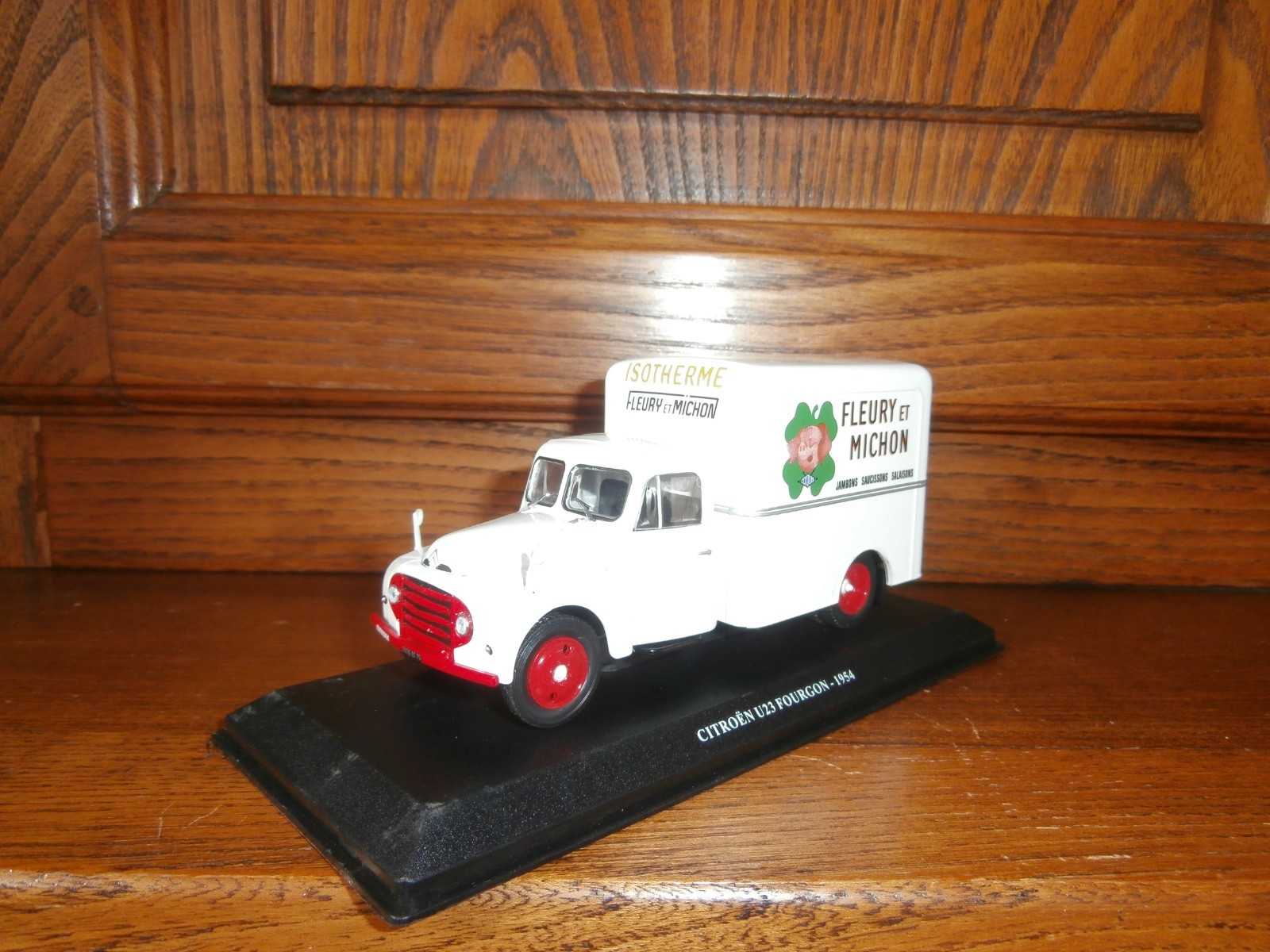 Citroën U23 Fourgon miniature de collection 1954 échelle 1/43e en métal injecté de haute précision