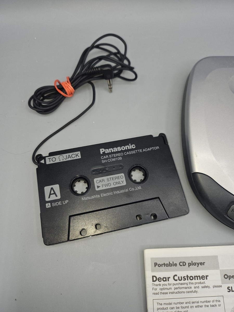 Panasonic SL-S231C Portable Car CD Player XBS Walkman Cassette