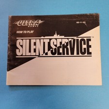 Silent Service NES Manual -NES-IV-USA