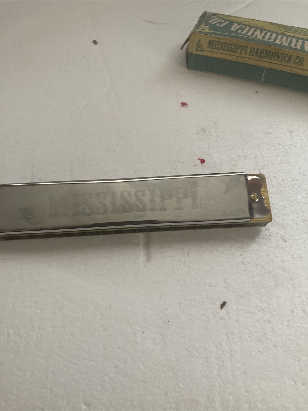 REGAL MISSISSIPPI HARMONIC CO VINTAGE HARMONICA IN ORIGINAL BOX