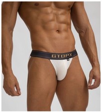 Calzoncillos deportivos de tanga de algodón para hombre ropa interior sexy bolsa de tiro bajo calzoncillos