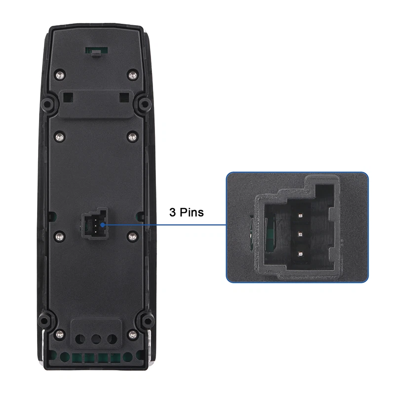 Power Window Control Switch for 2010 2011 Mercedes Benz E500 E63 AMG A2049055302 Foto 3 de 4