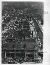 1974 Press Photo Arial view of East Side Milwaukee, Wisconsin - mjb60376