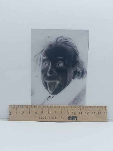pellicola negativa fotografica, fotografia albert einstein - Foto 4 di 4