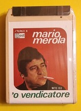 Mario Merola 'O Vendicatore stereo 8 sigillata ST8 rara vintage