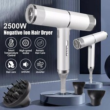 2500W Heat Hair Dryer Blower Professional Fan Styler Negative-Ion Hair Air Blow