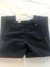 3 Cintas Comfort Flex Navy Blue Work Pants Size 36x32 #945-20 Very Comfortable