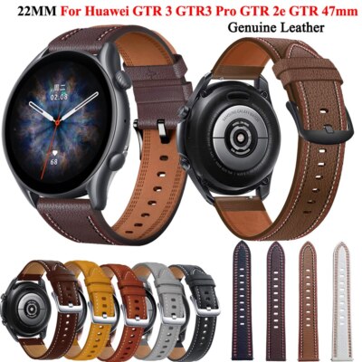 Watch Gt Xiaomi Amazfit Gt3 Leather Watch Band For Amazfit GTR