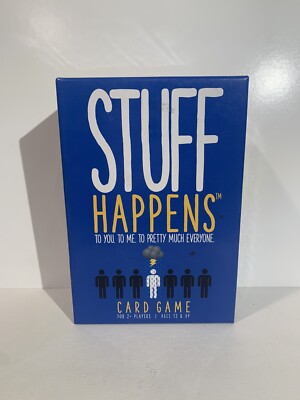 Stuff Happens To You To Me To Pretty Much Everyone Complete Card Game 2+ Players