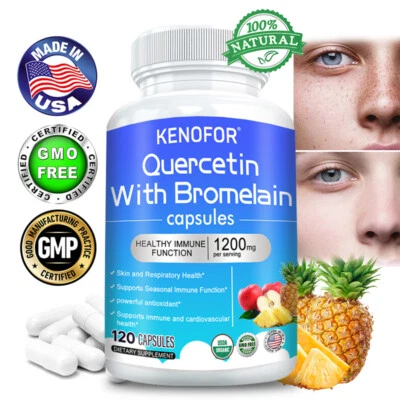 KENOFOR Quercetin-Bromelain-Kapseln Für Eine Gesunde Immunfunktion