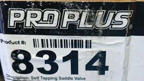 Proplus 8314 Self-Tapping 1/4" Saddle Valve Kit Free US Shipping - Picture 4 of 4