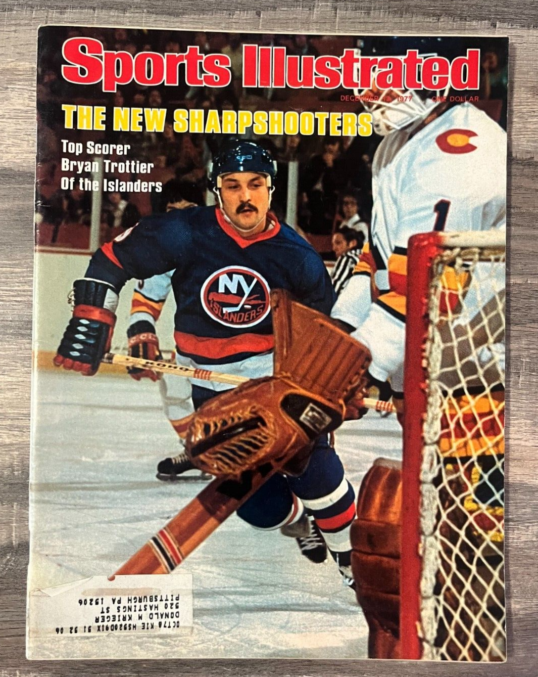 Sports Illustrated December 12, 1977 BRYAN TROTTIER New York Islanders ...