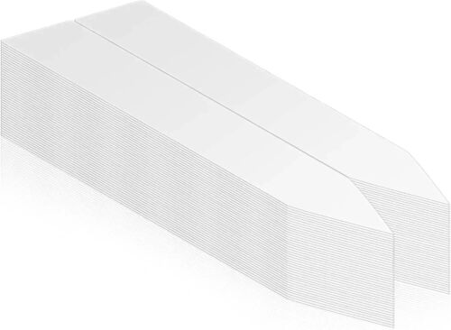 100Pcs 4 Inch Plant Labels,Plastic Waterproof Nursery Stake Tags,Pot Marker for