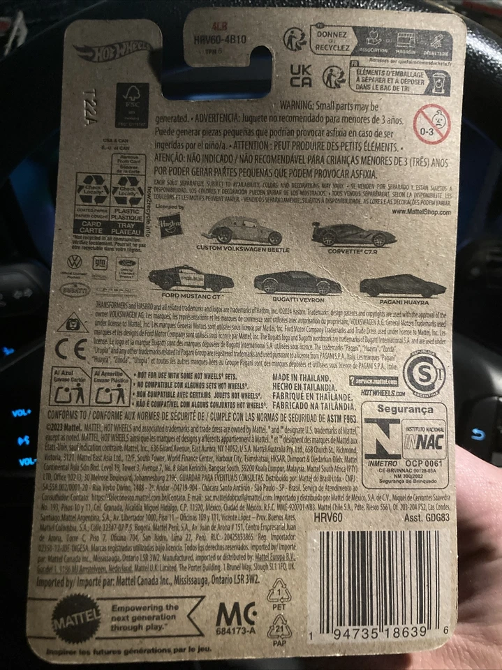 Hot Wheels Transformers Barricade To Punish And Enslave Raro Edición Original. Foto 2 de 4