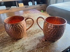 Moscow Mule copper mug set of 2 by Copper Crafts