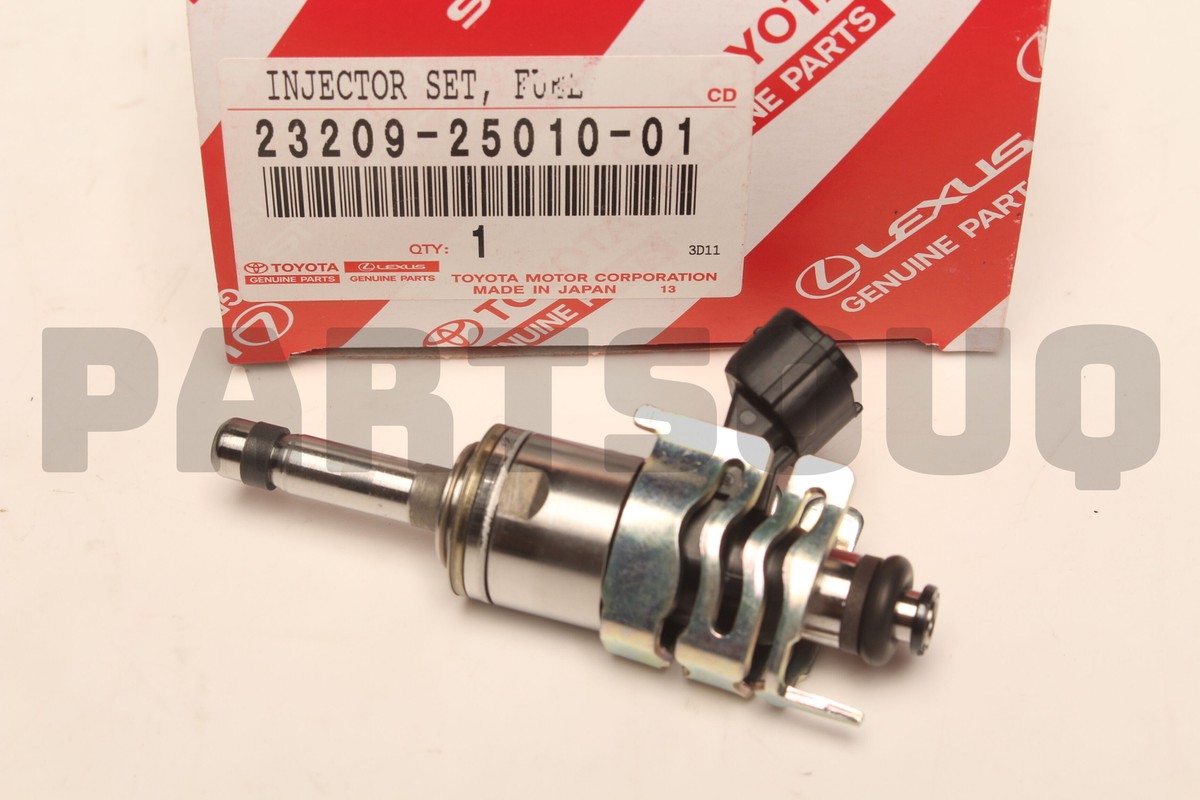232092501001 Genuine Toyota INJECTOR SET FUEL 23209-25010-01