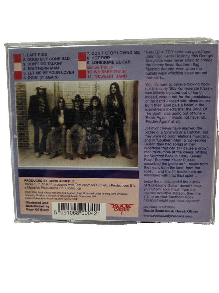 Doc Holliday Rides Again by Doc Holliday (CD, 2005, Rock Candy Records ...