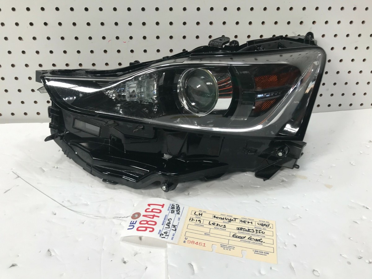 2017 2018 2019 Lexus IS350 IS250 Left Driver Side LED Headlight