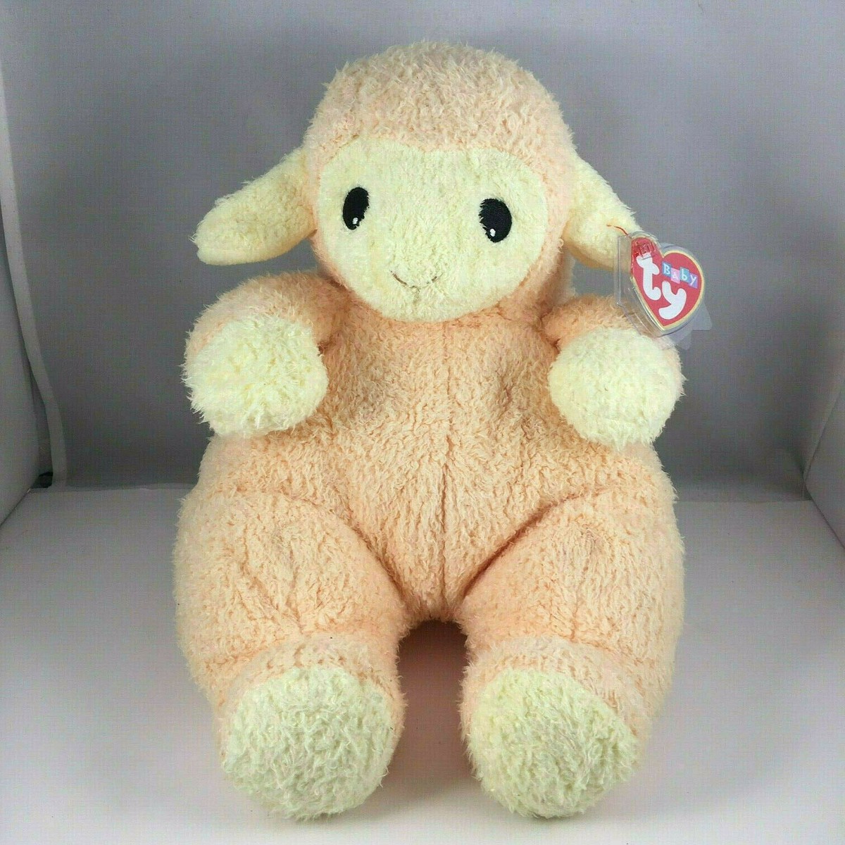 CT* Baby TY - LAMYBABY the LAMB (12 inch) Stuffed Animal CREASED